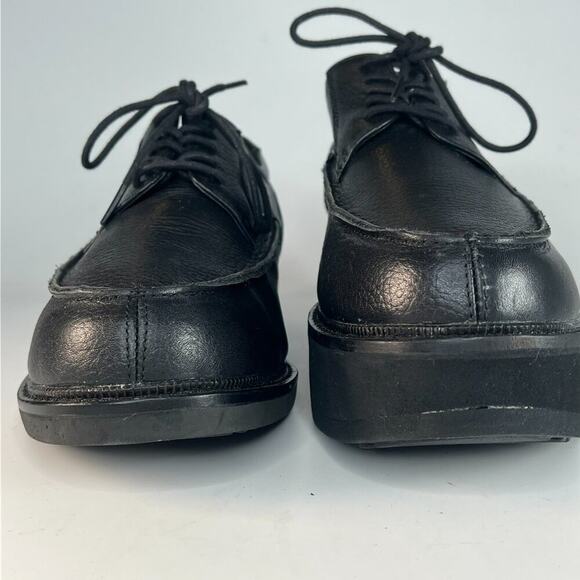 Apex Uneven Legs Lexington Black Leather Oxford Dress Shoes Men 9.5 NWOT